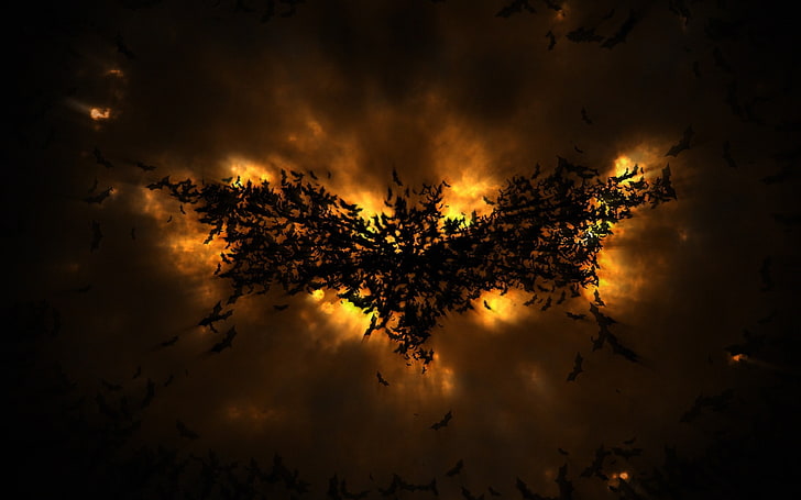 Batman Wallpaper, Batman, Batman Logo, Batman beginnt, HD-Hintergrundbild