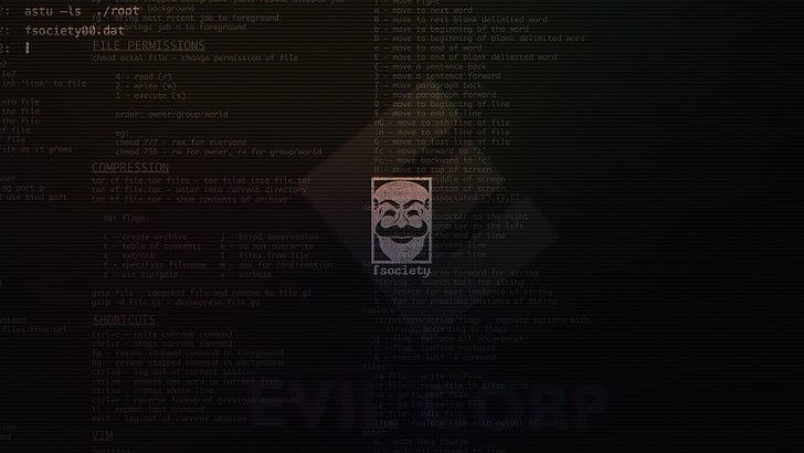 Fareview-Logo, Mr. Robot, Gesellschaft, E Corp, EVIL CORP, Code, Regenbogen, Dampfwelle, HD-Hintergrundbild