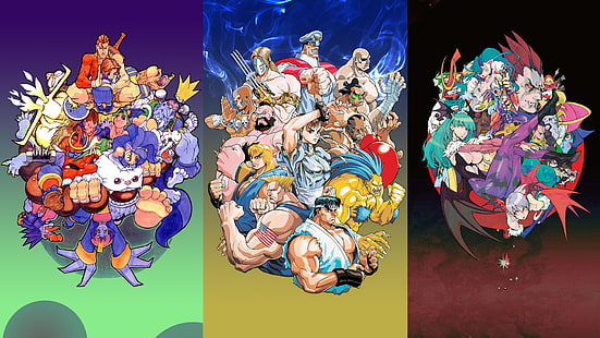 Capcom, Chun-Li, Street Fighter, เกมต่อสู้, Darkstalkers, วอลล์เปเปอร์ HD HD wallpaper