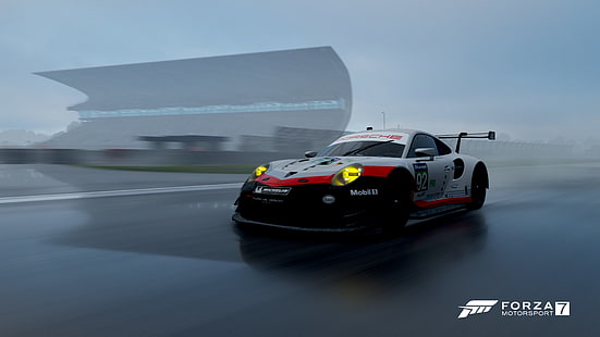 Forza, Porsche, auto, Forza Motorsport, Forza Motorsport 7, Sfondo HD HD wallpaper