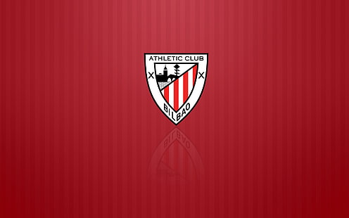 Fotboll, Atletisk Bilbao, emblem, logotyp, HD tapet HD wallpaper