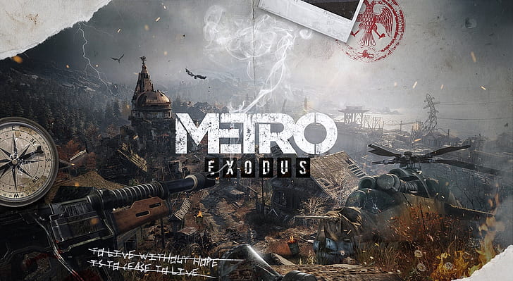 Metro Exodus 2018, Jogos, Outros jogos, Metro, Jogo, Exodus, videogame, 2019, HD papel de parede
