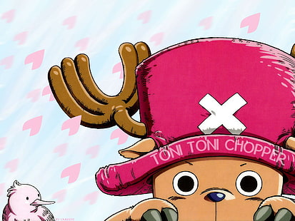 anime, lekarz, One Piece, piraci, słomkowy kapelusz, tony Chopper, Tapety HD HD wallpaper