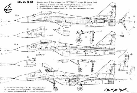 飛行機、戦闘機、ジェット、mig、mig 29、軍、飛行機、ロシア、 HDデスクトップの壁紙 HD wallpaper