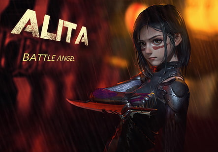 Película, Alita: Battle Angel, Alita (Alita: Battle Angel), Fondo de pantalla HD HD wallpaper