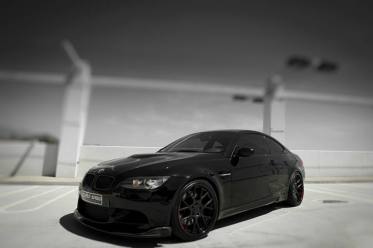 BMW, coche, coche negro, bmw, coche, coche negro, Fondo de pantalla HD