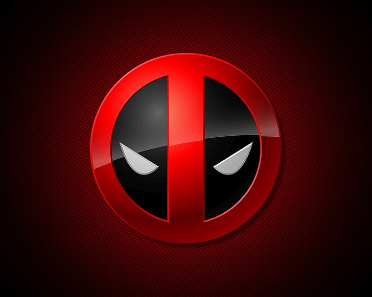 Logo Deadpool, bandes dessinées, Deadpool, bandes dessinées Marvel, Merc avec une bouche, Fond d'écran HD