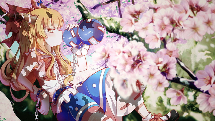 Anime Mädchen, Touhou, HD-Hintergrundbild