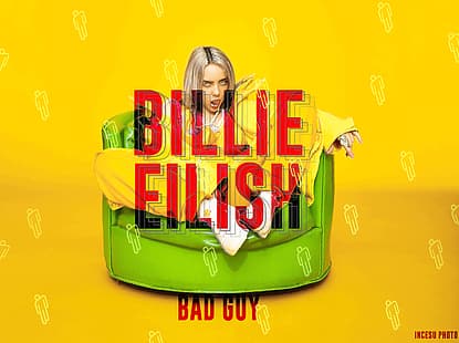  Billie Eilish, Bad guys, HD wallpaper HD wallpaper