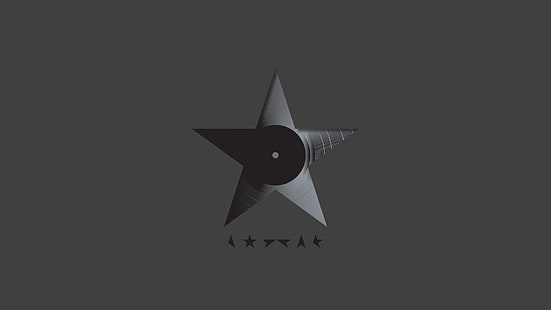 ★, David Bowie, estrela negra, HD papel de parede HD wallpaper