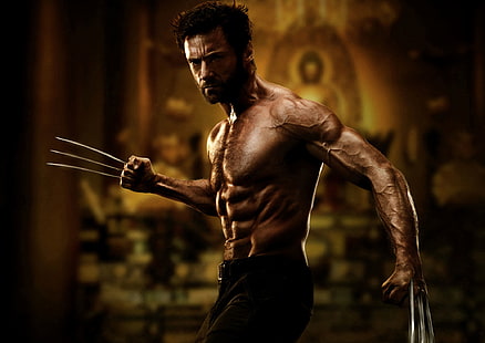 Wolverine-affisch, Wolverine, Hugh Jackman, Logan, The Wolverine, HD tapet HD wallpaper