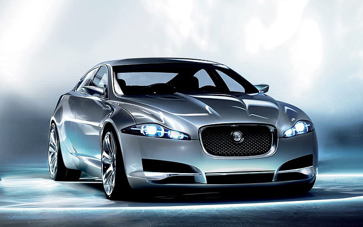 Jaguar C XF Concept 3, концепт, ягуар, HD обои