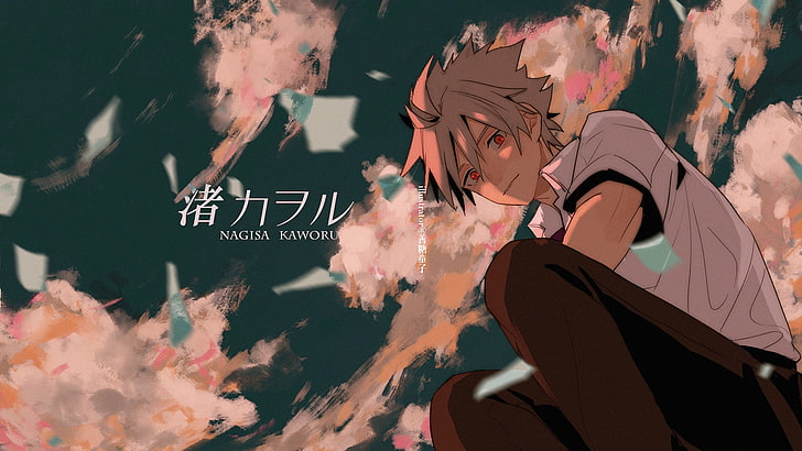 nagisa kaworu, neon genesis evangelion, Anime, HD wallpaper