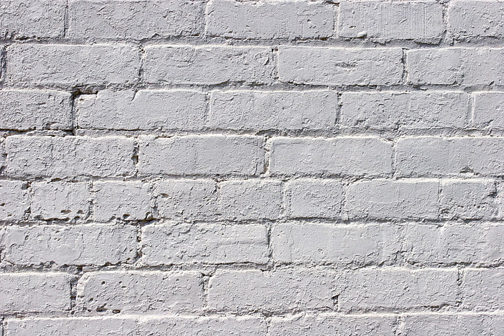 muro di mattoni bianchi, muraglia, bianco, garbo, mattone, Sfondo HD