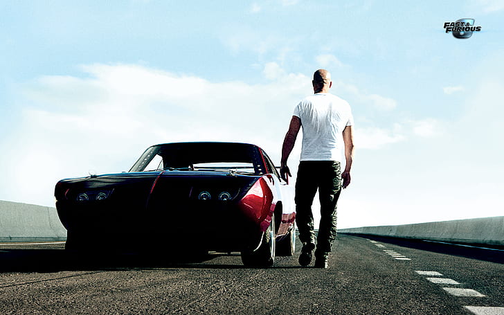 Vin Diesel di Fast & Furious 6, cepat, geram, diesel, Wallpaper HD