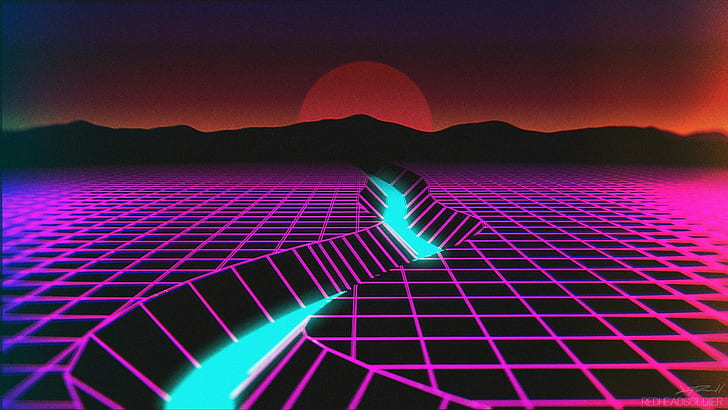 1920x1080 px neon New Retro Wave synthwave Entertainment TV Series HD Art , Neon, 1920x1080 px, New Retro Wave, synthwave, HD wallpaper