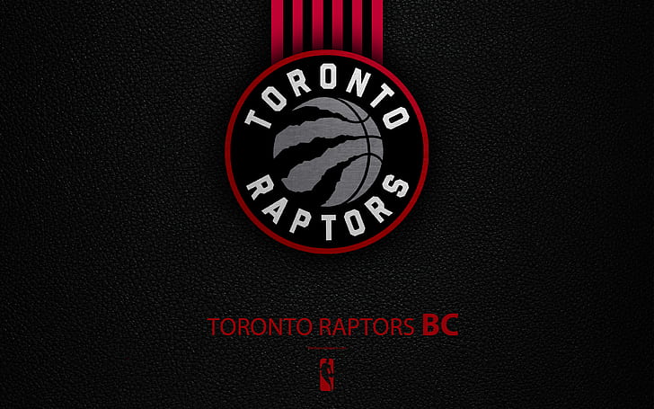 Basket, Toronto Raptors, logotyp, NBA, HD tapet