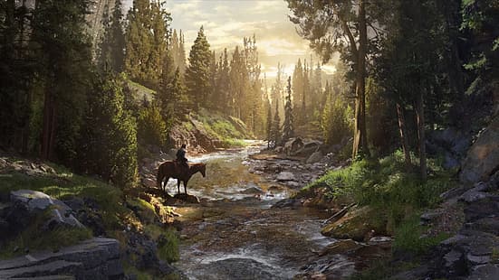 The Last of Us 2, konstverk, HD tapet HD wallpaper