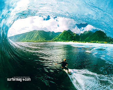 Surfing HD, sports, surfing, HD wallpaper HD wallpaper