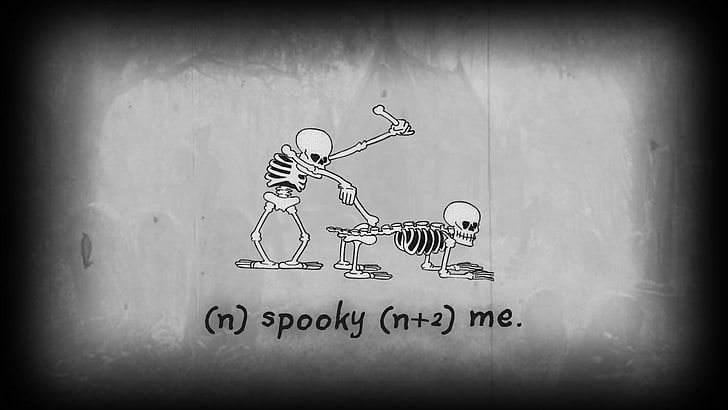 spooky, skeleton, Major League Gaming, HD wallpaper
