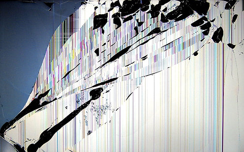 broken, screen, HD wallpaper HD wallpaper