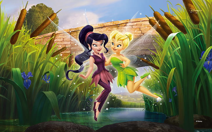 Beautiful little fairy dance, Beautiful, Little, Fairy, Dance, Disney, HD wallpaper