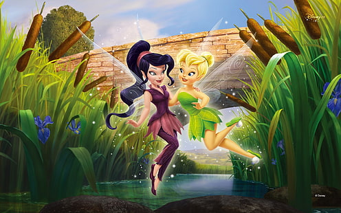 Beautiful little fairy dance, Beautiful, Little, Fairy, Dance, Disney, HD wallpaper HD wallpaper