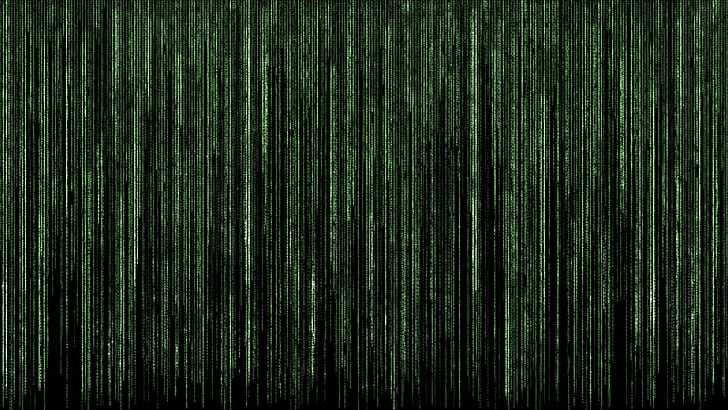 Matrix screen wallpaper, digital art, The Matrix, code, HD wallpaper