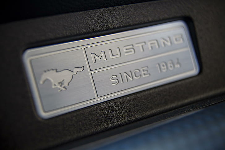 Ford Mustang 50 Year Limited Limited, 2015 Ford, автомобиль, HD обои