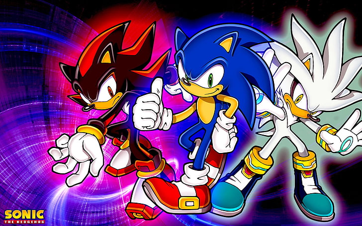 Sonic The Hedgehog Hintergrund, Sonic, Sonic the Hedgehog, Shadow the Hedgehog, HD-Hintergrundbild