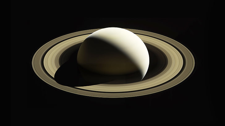 Saturn, NASA, Cassini, Pierścienie Saturna, 4K, Planeta, Tapety HD