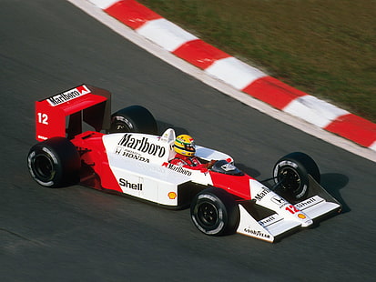 1988, f 1, formula, honda, mclaren, mp4 4, corsa, corsa, Sfondo HD HD wallpaper