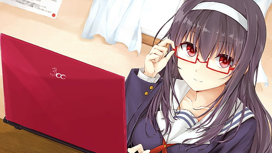 Saenai Heroine no Sodatekata, Kasumigaoka Utaha, Anime, HD-Hintergrundbild HD wallpaper