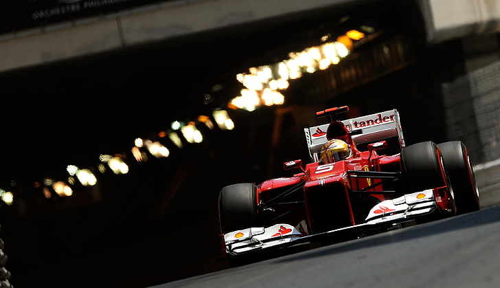 carro, Fernando Alonso, Ferrari, Mônaco, HD papel de parede