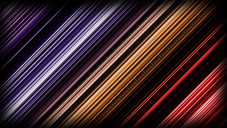วอลล์เปเปอร์ลายหลากสีเส้นเงาเฉียงรูปแบบ, วอลล์เปเปอร์ HD
