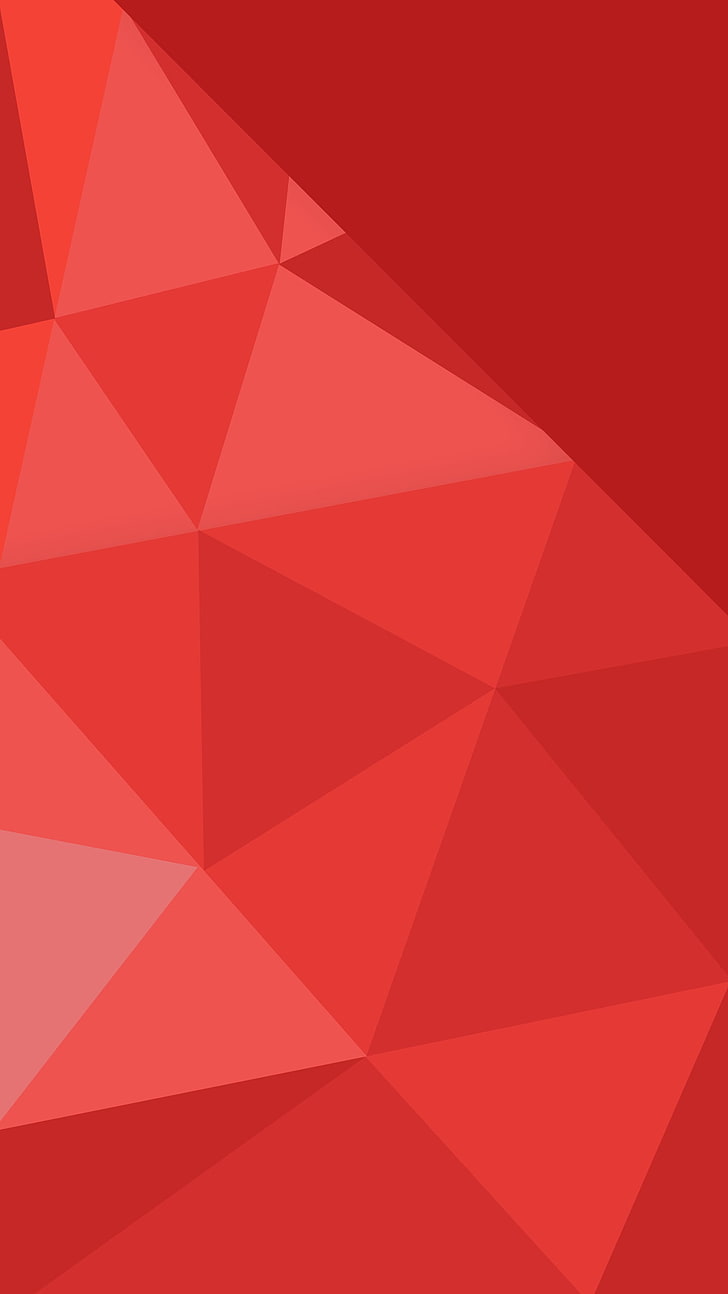 赤の幾何学的な壁紙、ミニマリズム、アートワーク、赤、 HDデスクトップの壁紙、 スマホの壁紙