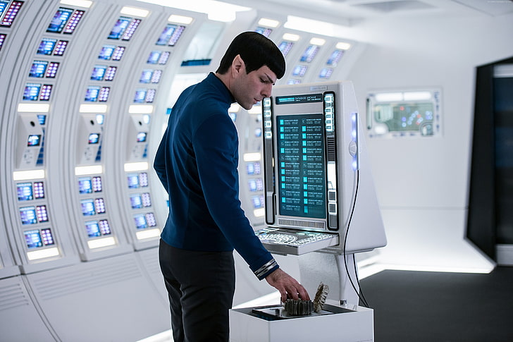Star Trek Beyond, Zachary Quinto, Bästa filmer från 2016, HD tapet