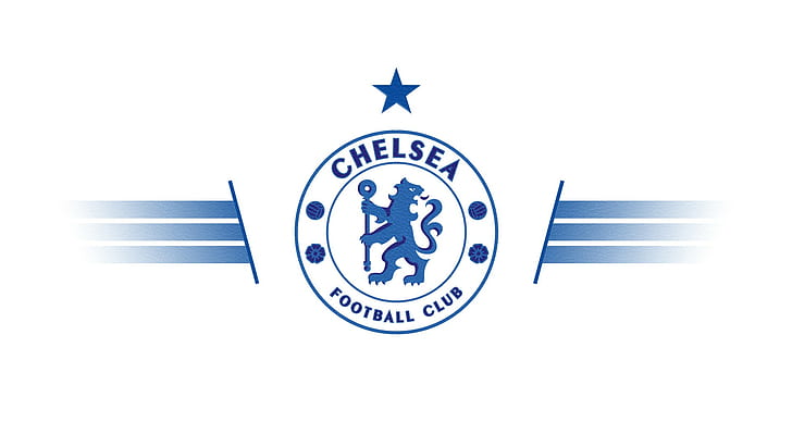 Chelsea FC, logo, Liga Premier, sepak bola, Klub Sepak Bola, Wallpaper HD