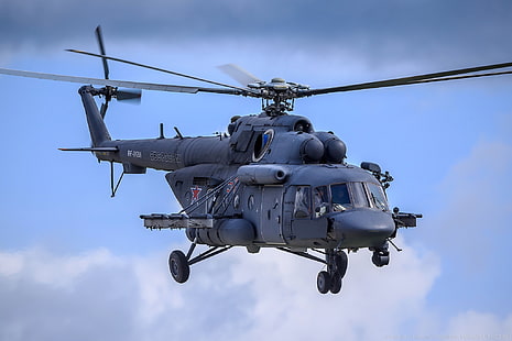 Russian Air Force, Mil Mi-17, HD wallpaper HD wallpaper