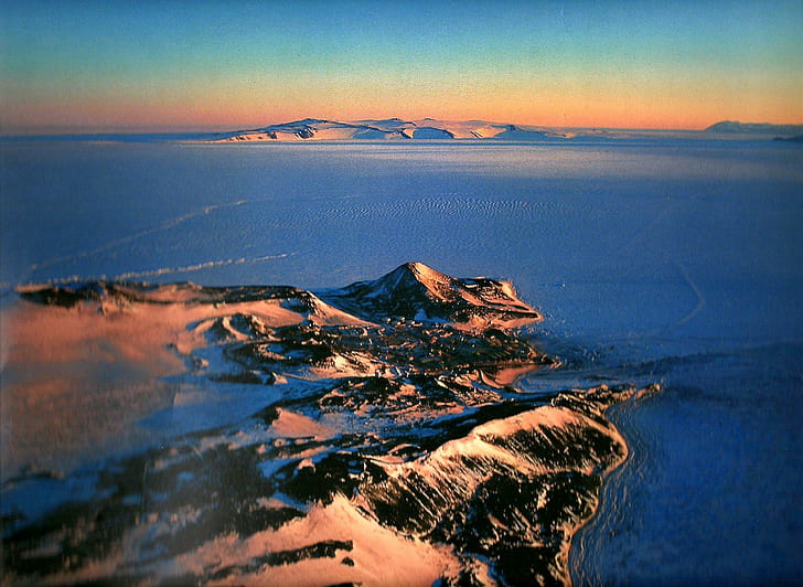 Winter Sunshine - Antarctica, landscape, winter, sunshine, antarctica, nature and landscapes, HD wallpaper