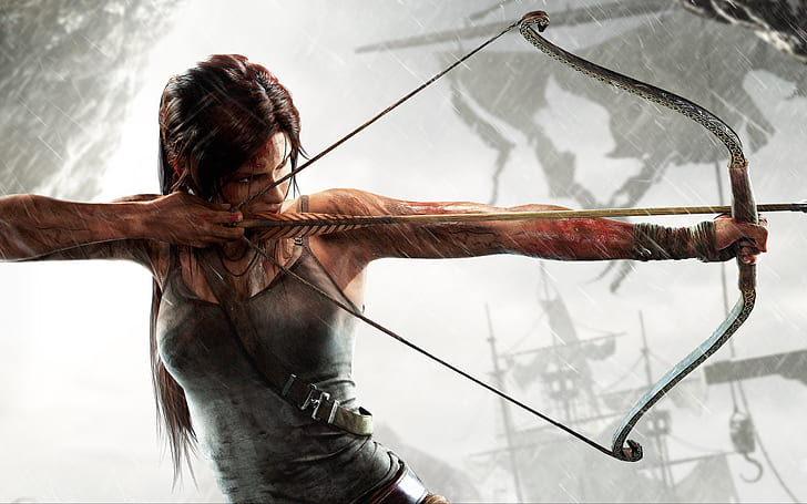Tomb Raider 2013 Art, Grab, Räuber, 2013, HD-Hintergrundbild