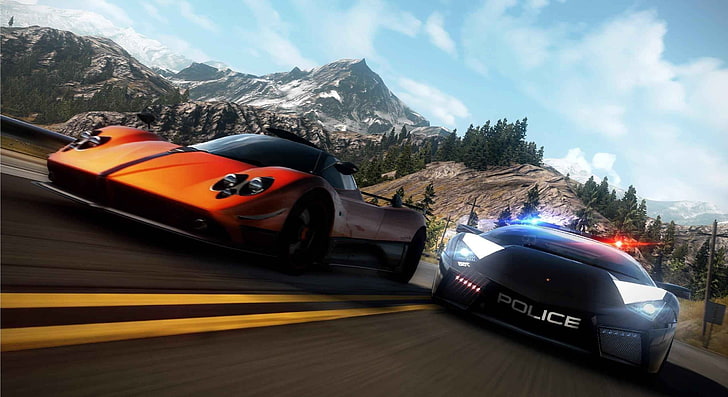 Lamborghini Gallardo, Need For Speed: Hot Pursuit, video games, HD wallpaper