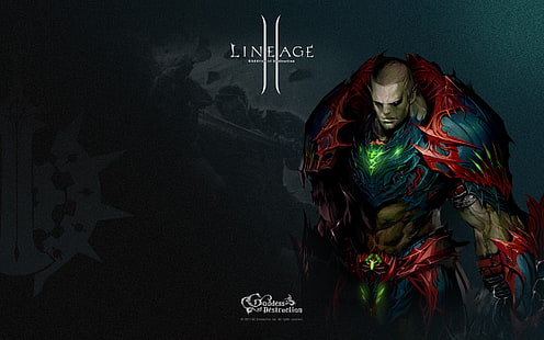 Илюстрация на героя от Lineage игра, Lineage II, видео игри, HD тапет HD wallpaper