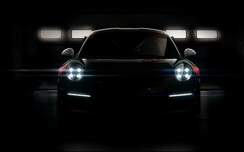 Porsche, samochody wyścigowe, wyścigi, Porsche 911 GT3 R., Tapety HD HD wallpaper