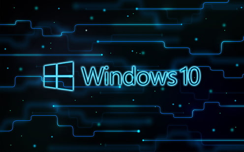 Windows 10 HD Theme Desktop Wallpaper 13, Windows 10-logotyp, HD tapet HD wallpaper