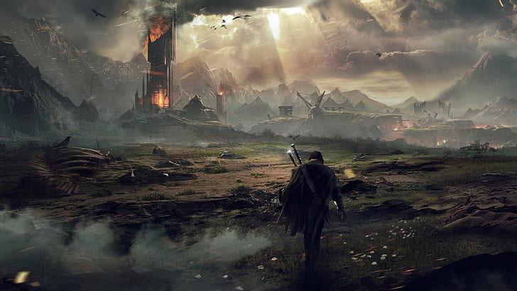 O Senhor dos Anéis Terra Média: Shadows of Mordor HD, videogame, terra, anéis, senhor, sombras, meio, mordor, HD papel de parede