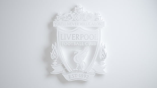 Liverpool FC, logo, YNWA, Wallpaper HD HD wallpaper