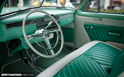 Cadillac Series 62 Classic Car Classic Interior HD, automóviles, automóviles, clásicos, interiores, series, cadillac, 62, Fondo de pantalla HD HD wallpaper