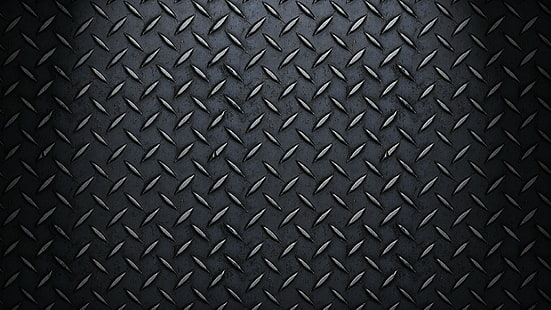 Muster, Diamantplatte, Stahl, HD-Hintergrundbild HD wallpaper