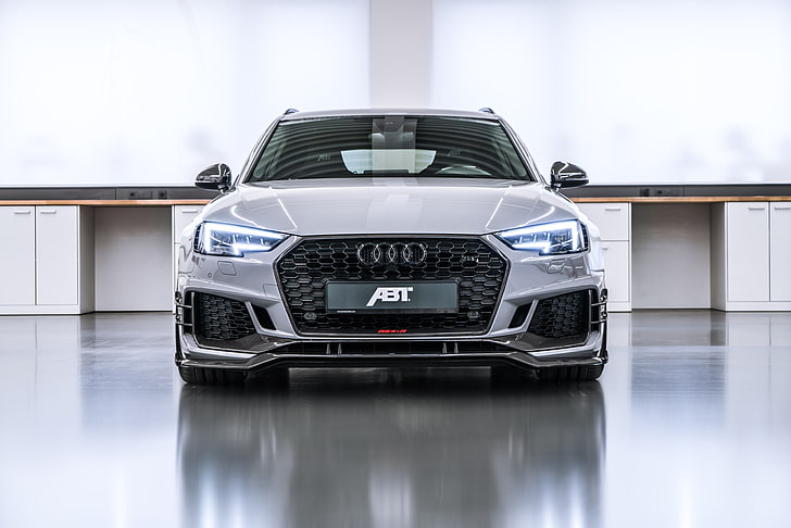 معرض جنيف للسيارات ، 2018 ، 4K ، ABT Audi RS 4-R Avant، خلفية HD
